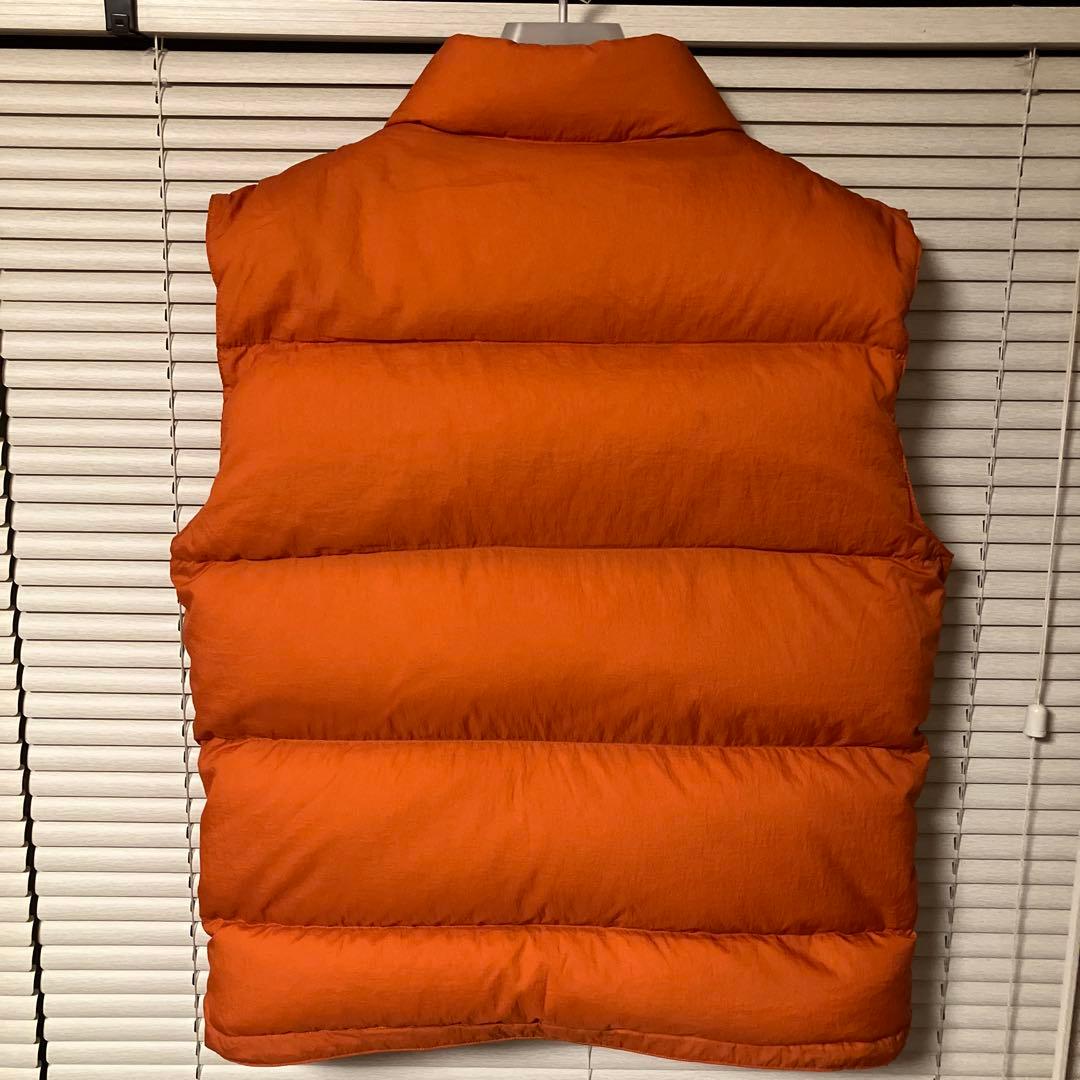 \"新品未使用\" DANTON ダントン ダウンベスト オレンジ サイズL