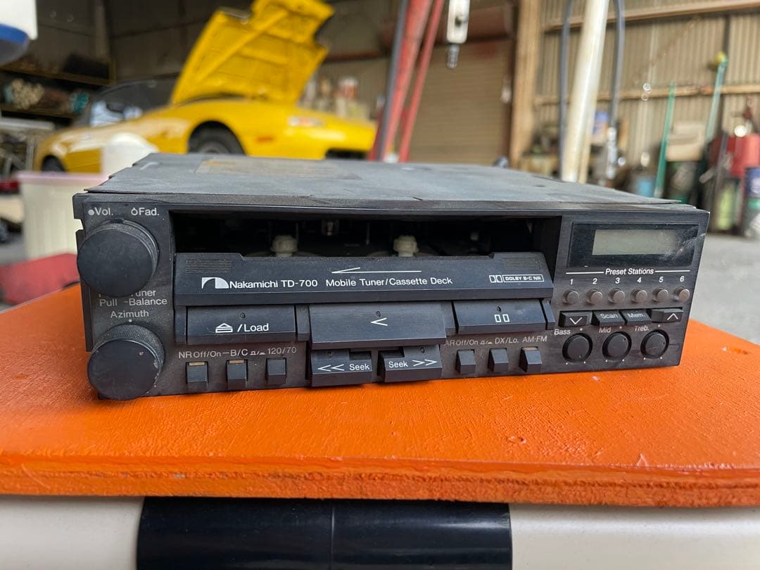 ジャンク品　Nakamichi TD-700 カセットデッキ