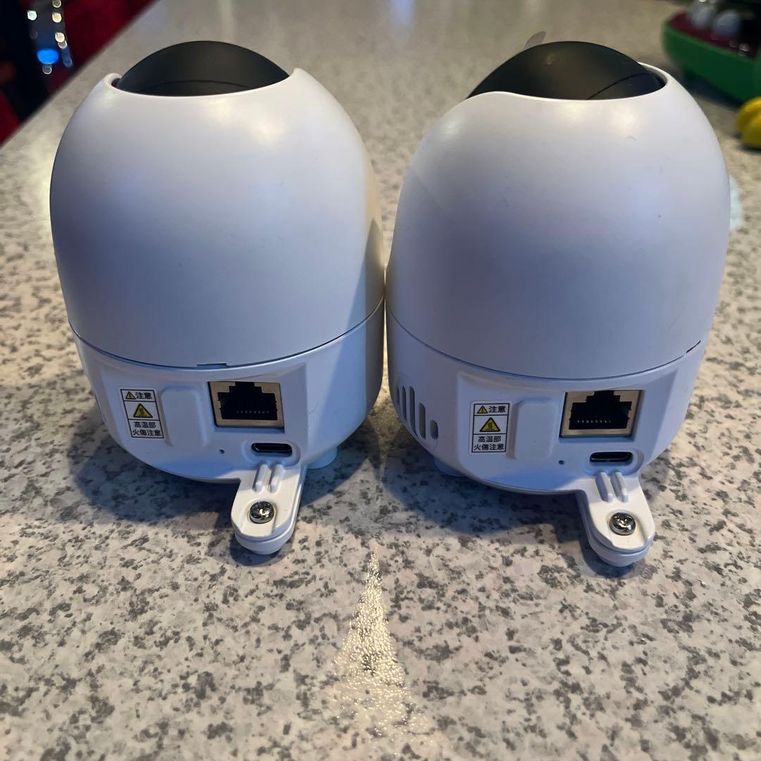 Safie wifi、有線LAN接続のドーム型防犯カメラ３個