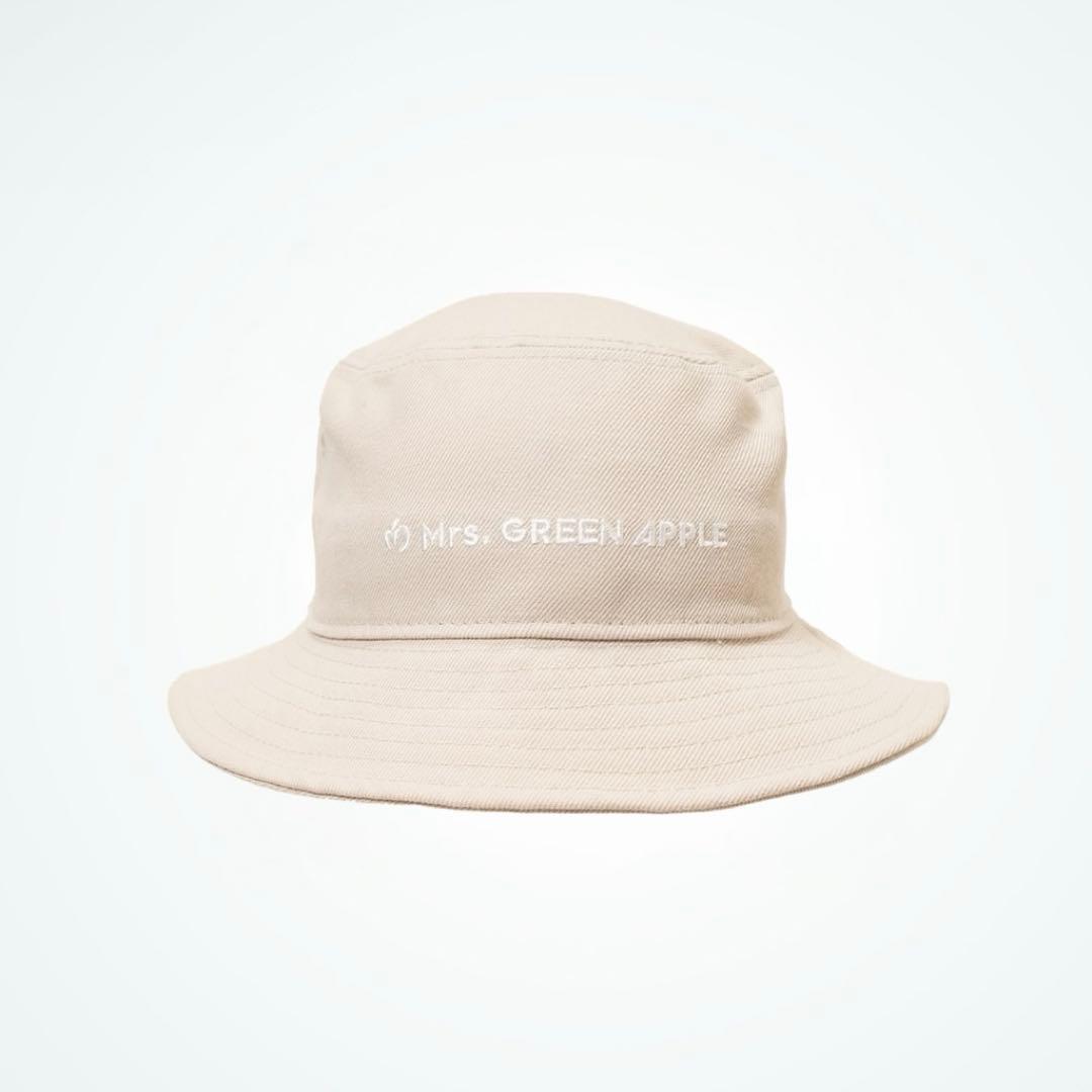 Mrs.GREEN APPLE NEW ERA® BUCKET-01 BEIGE