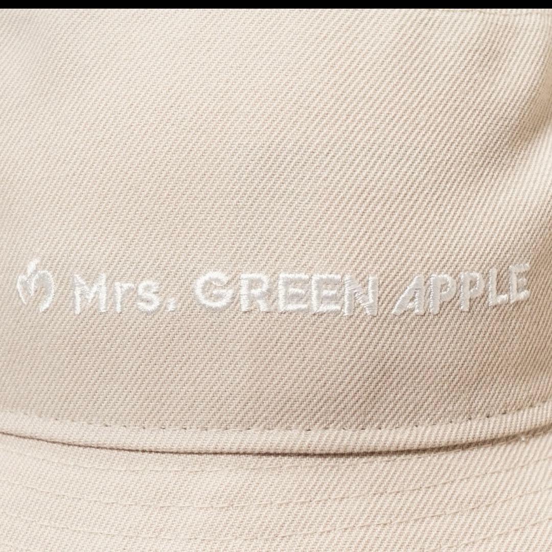 Mrs.GREEN APPLE NEW ERA® BUCKET-01 BEIGE