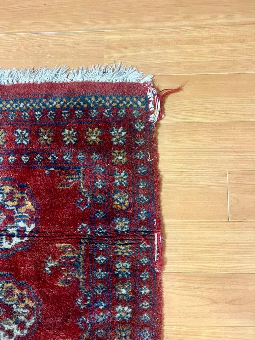 ヴィンテージラグ ヴィンテージカーペット トライバルラグ150cm x 60cm