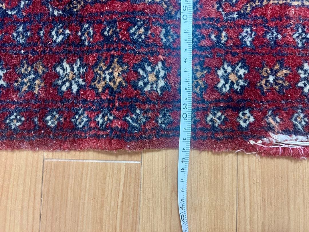 ヴィンテージラグ ヴィンテージカーペット トライバルラグ150cm x 60cm