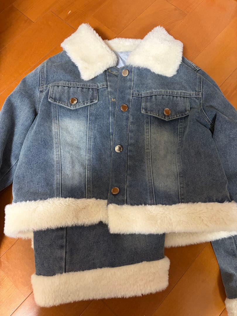 【値下げ可能】titty&co デニム ジャケット スカート セットアップ