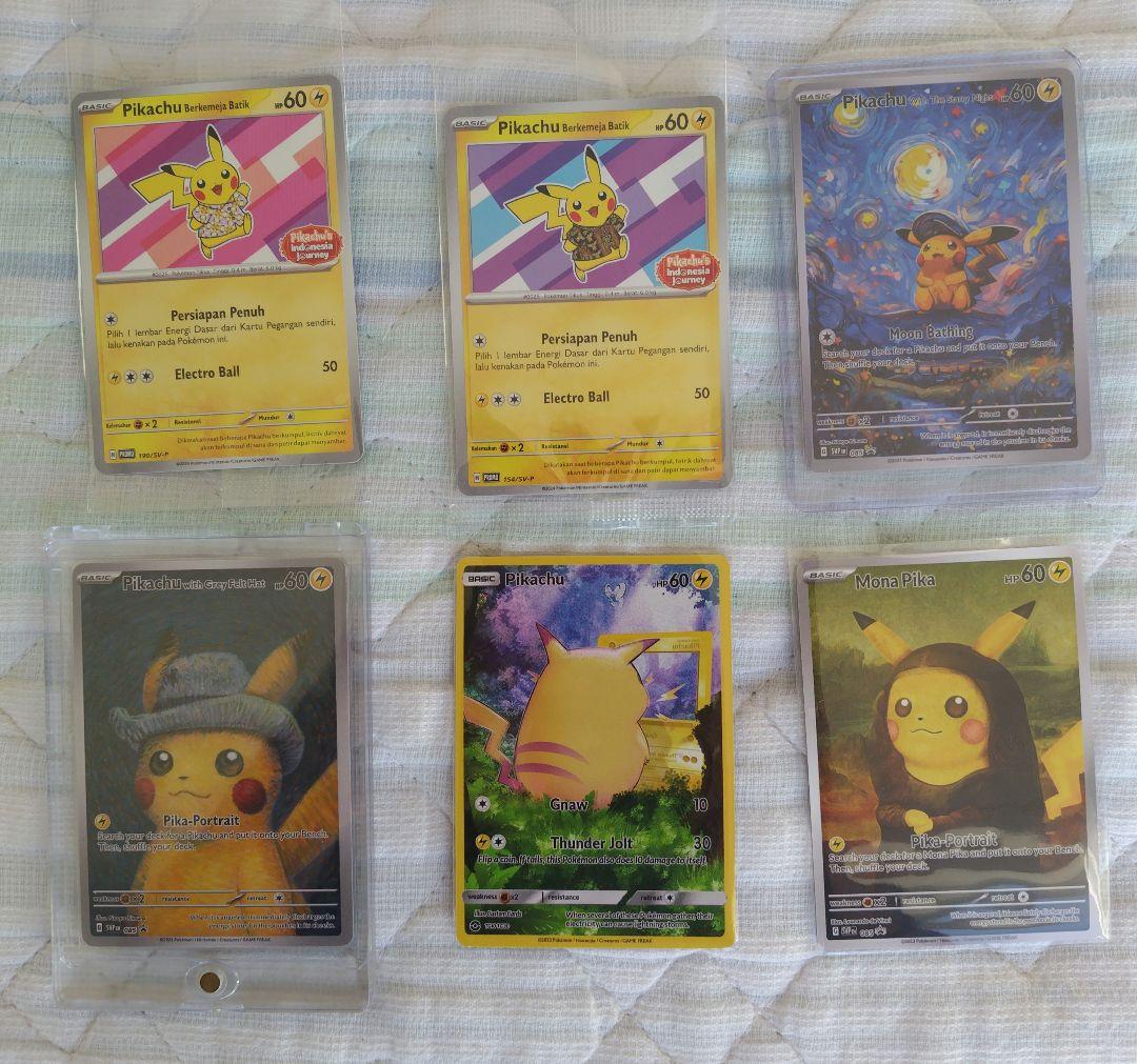 A*E様 ピカチュウカードセット（海外版）