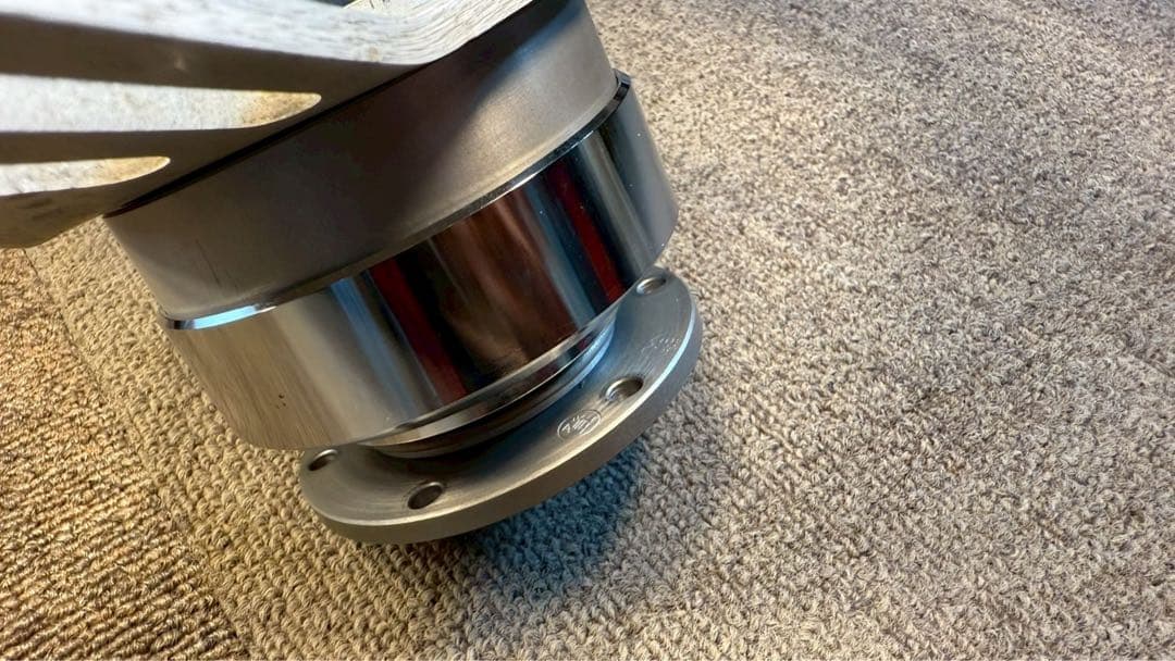 ABARTH ステアリング・ハンドル本体 クイックリリース付き！早い者勝ち！