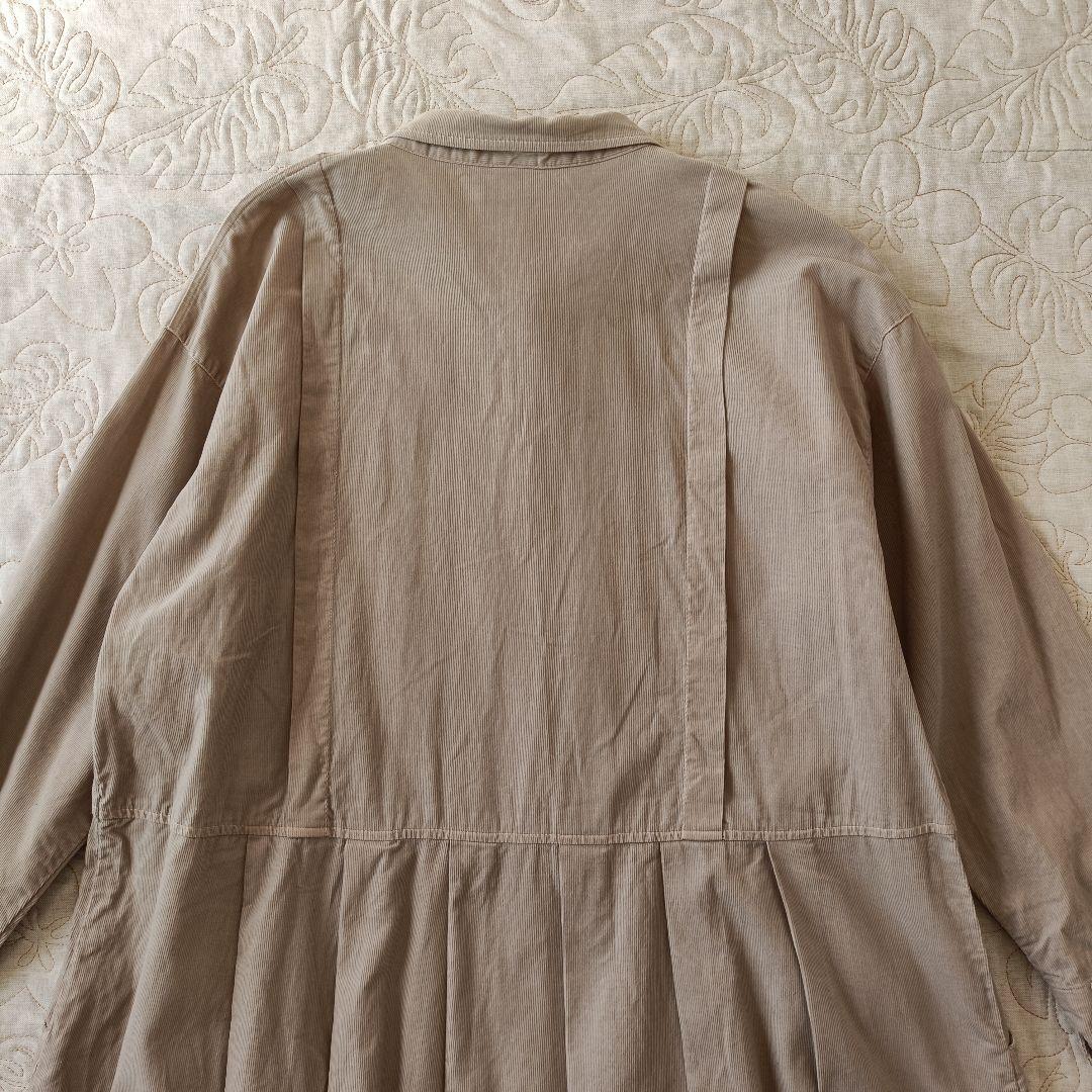 yuum様　2枚おまとめ【超美品】コーデュロイ　ピンタック　　ロングワンピース