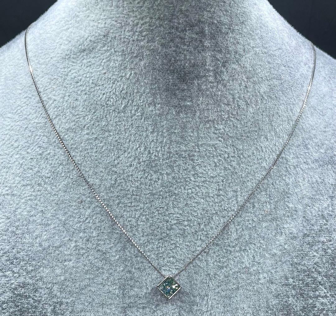 JA179★高級 ブルーダイヤモンド0.34ct pt950 ヘッド 鑑別付