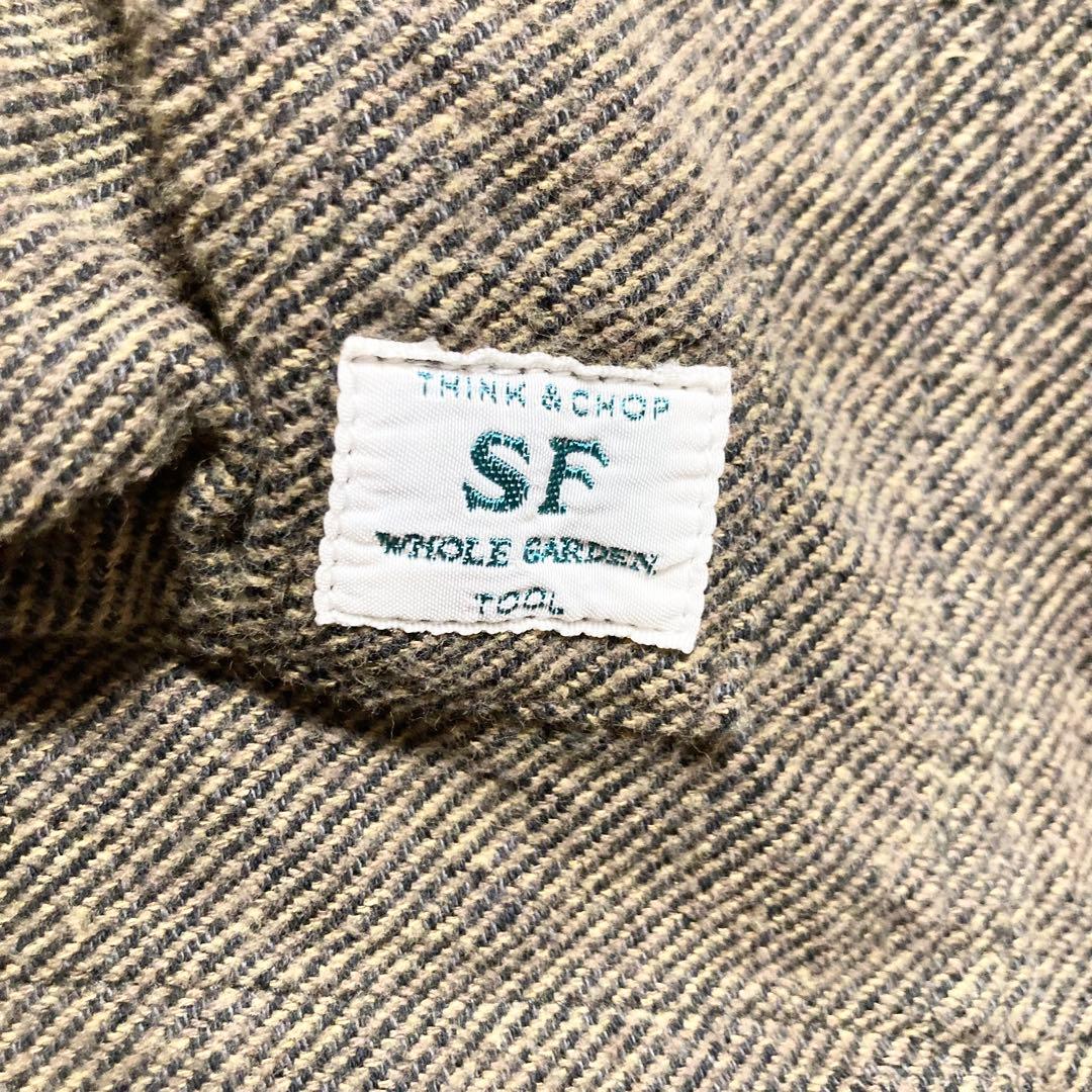 XLサイズ！SASSAFRAS ノーカラーガーデナージャケット