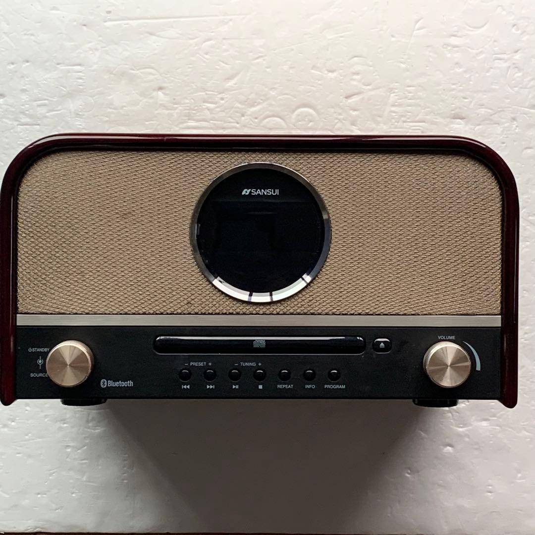 ジャンク SANSUI CDプレイヤー 壊れています