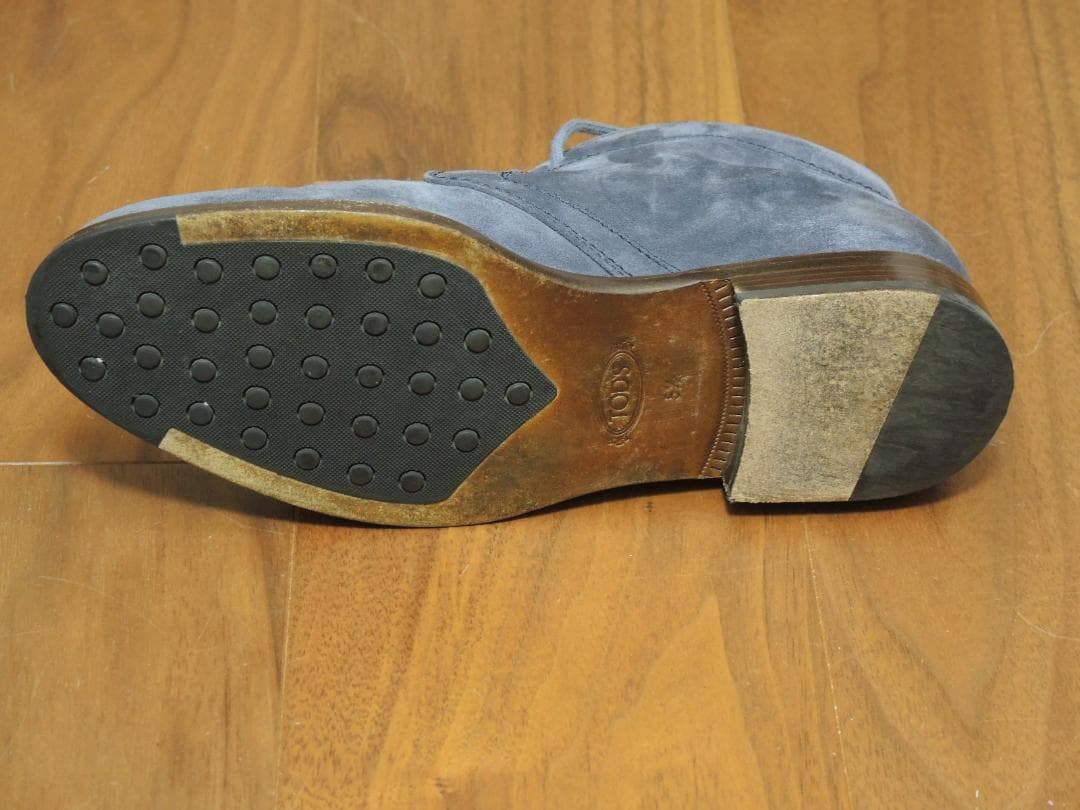 ★極上美品10万円　 TOD'S　トッズ　5.5　お洒落なパウダーウェード