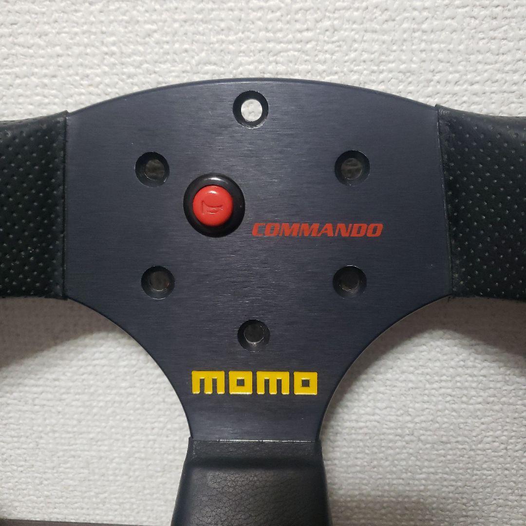 あむ　正規品 絶版 momo COMMANDO ステアリング 黒