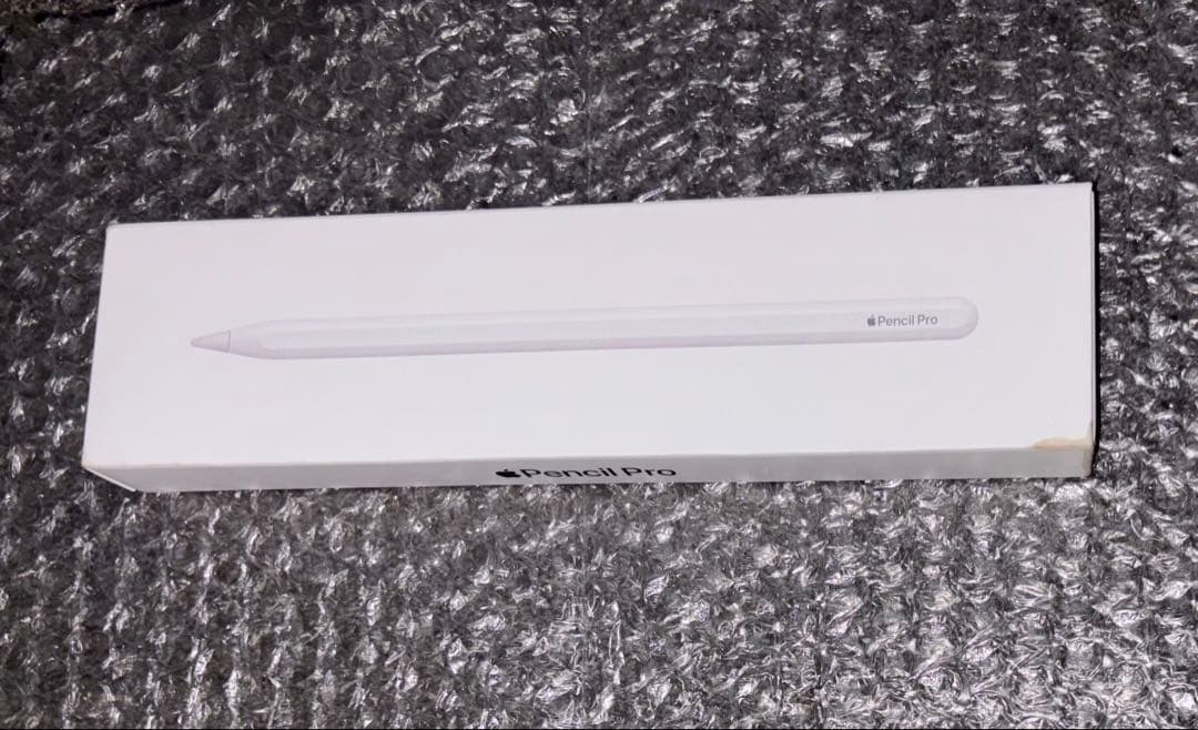 Apple Pencil Pro ホワイト　未開封
