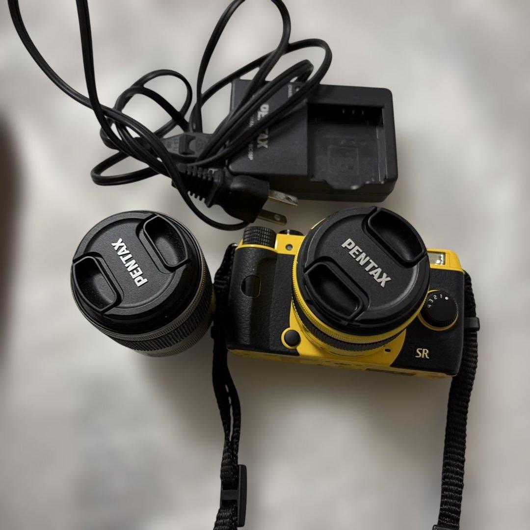 PENTAX ミラーレス一眼 カメラ Q7 ズームレンズ　テレフォトズームレンズ