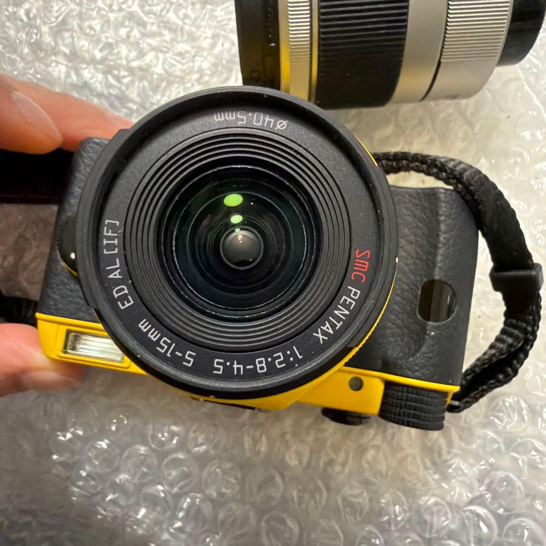 PENTAX ミラーレス一眼 カメラ Q7 ズームレンズ　テレフォトズームレンズ