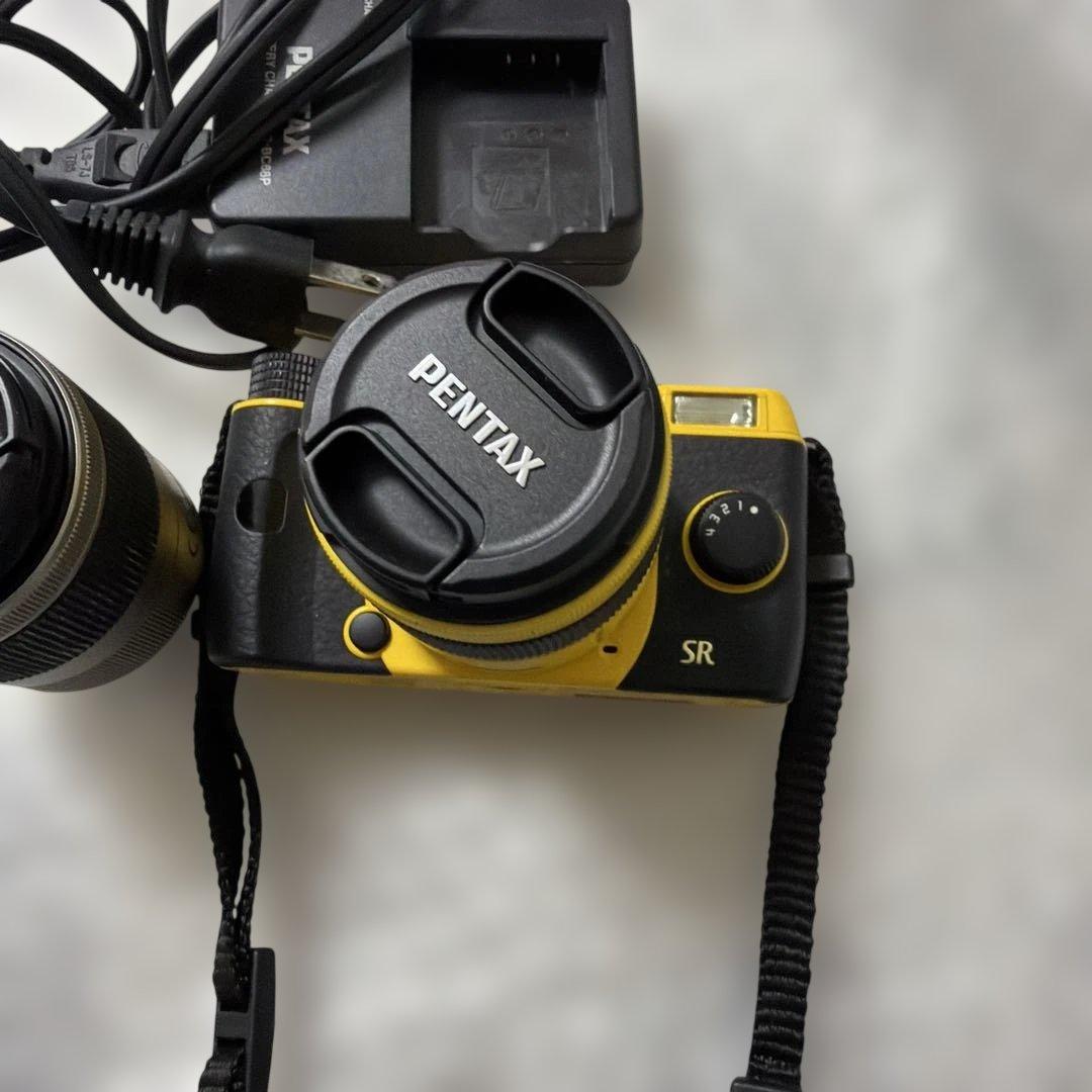 PENTAX ミラーレス一眼 カメラ Q7 ズームレンズ　テレフォトズームレンズ