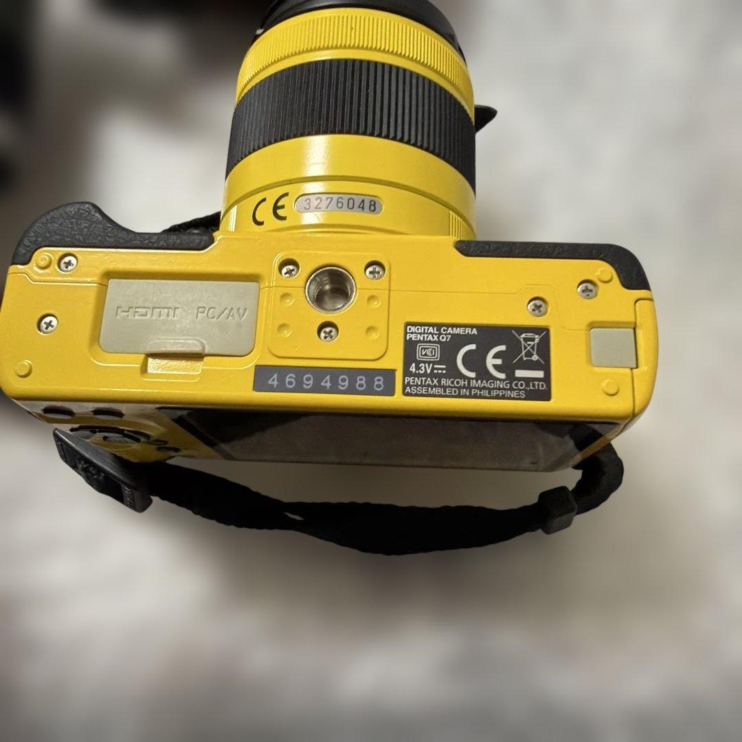 PENTAX ミラーレス一眼 カメラ Q7 ズームレンズ　テレフォトズームレンズ
