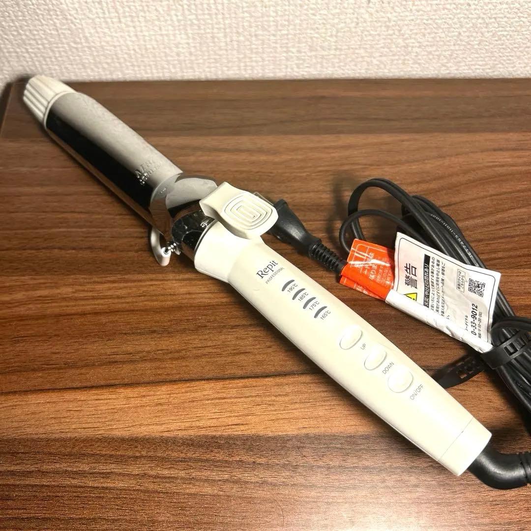 CREATE Repit スクエアバー36mmカールアイロン CSB-AG36W