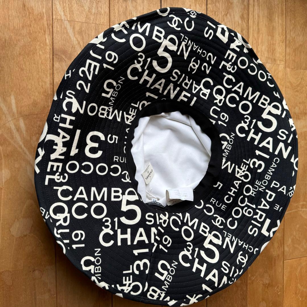 タグ付きシャネル　CHANEL ハット　帽子