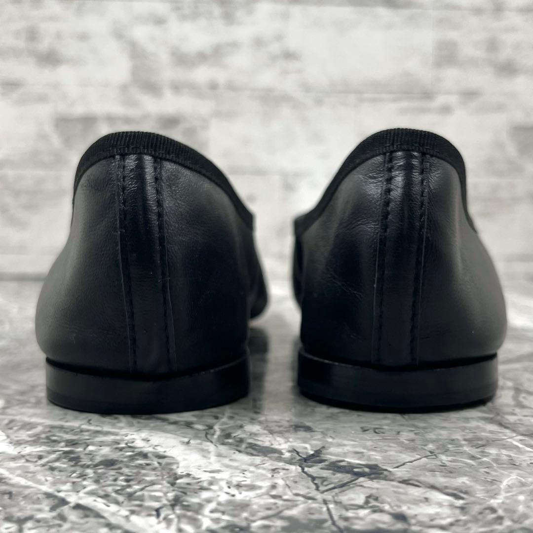 【極美品】 レペット マノン バレエシューズ 40 パンプス ブラック 別注