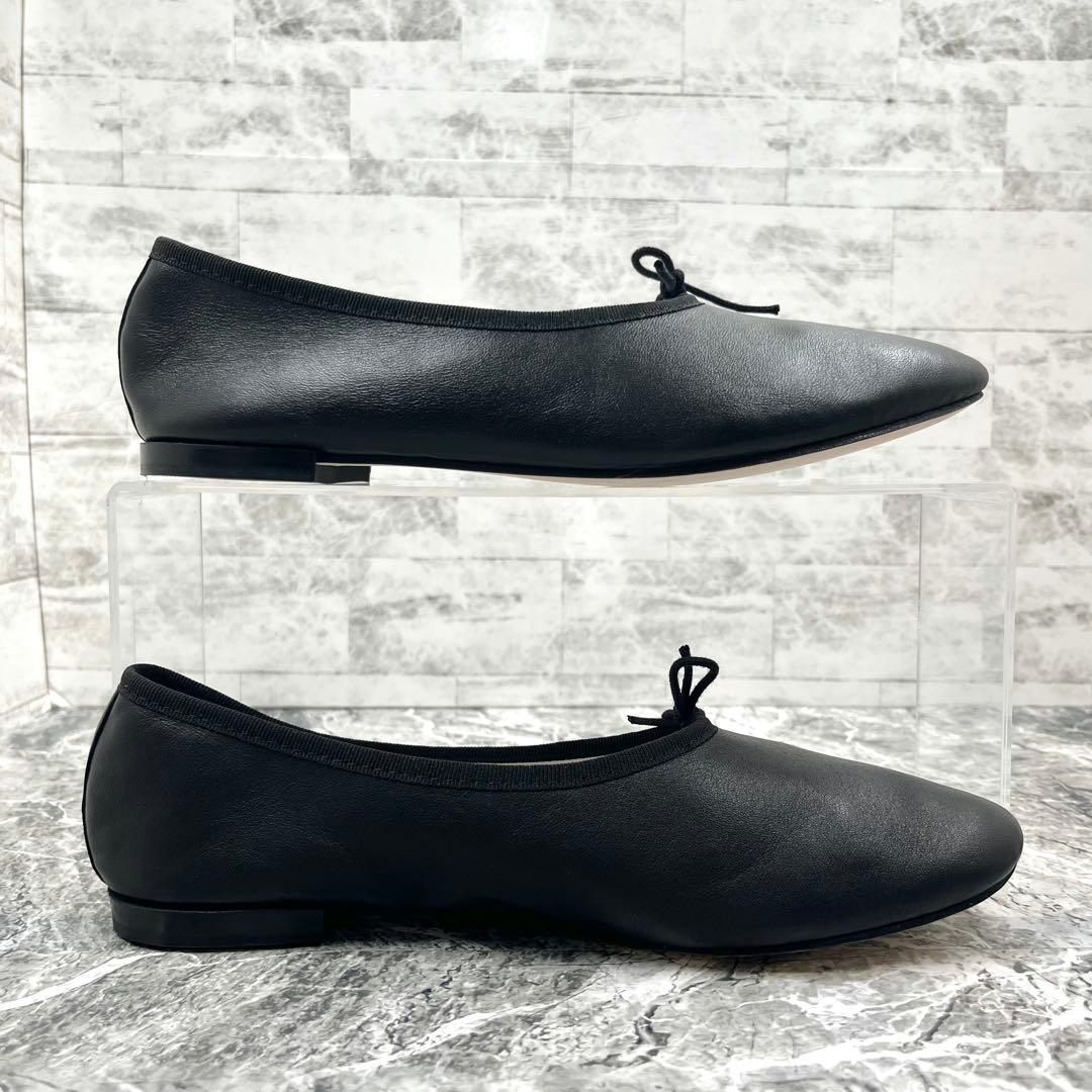【極美品】 レペット マノン バレエシューズ 40 パンプス ブラック 別注