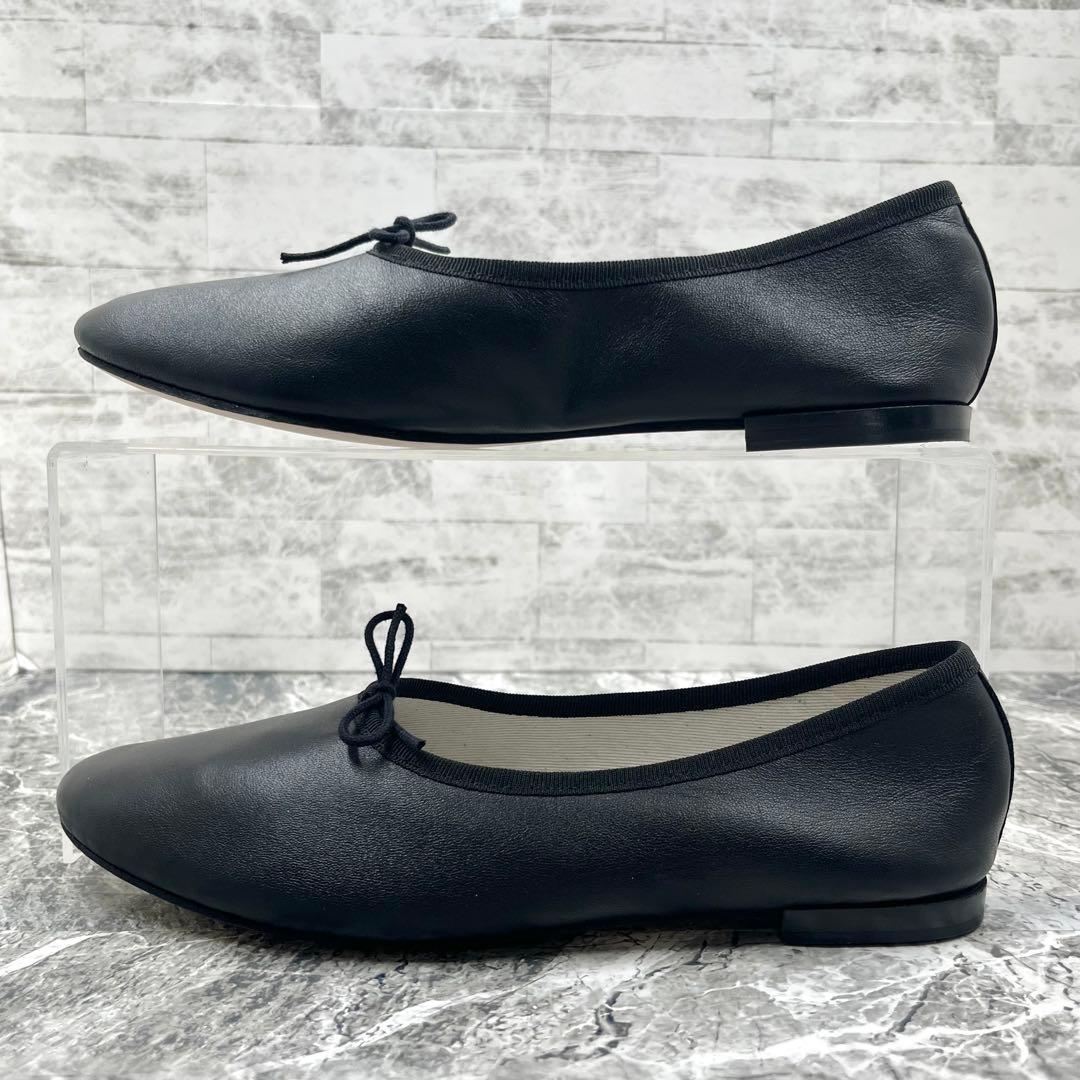 【極美品】 レペット マノン バレエシューズ 40 パンプス ブラック 別注