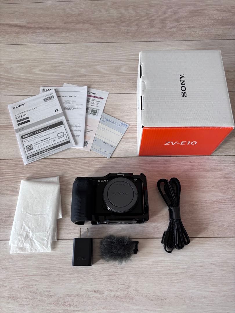 zv-e10 smallrigケージ付き 美品　1094ショット