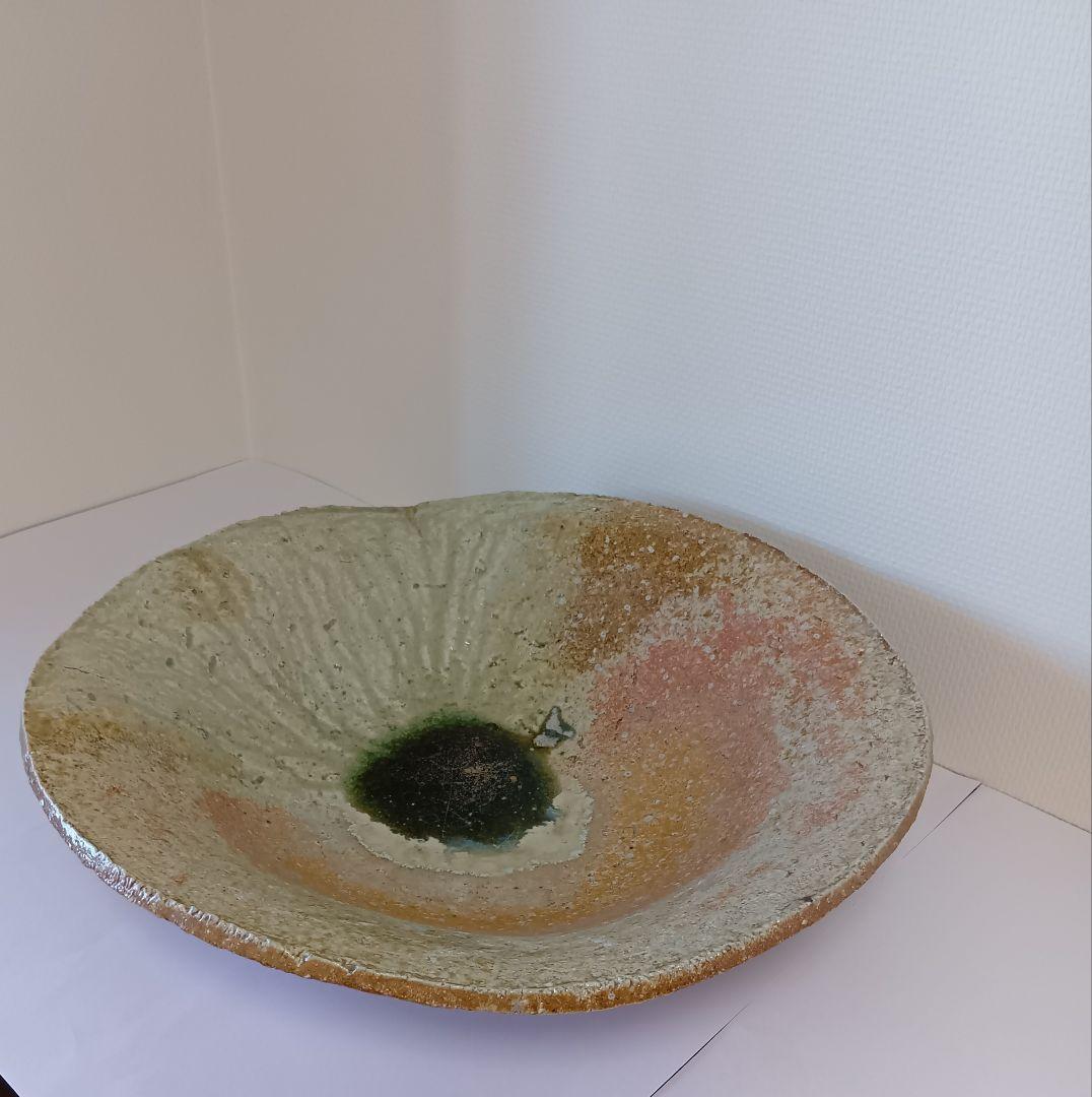 【価格値下げ】丸大皿 花生け お皿 杉本貞光 作