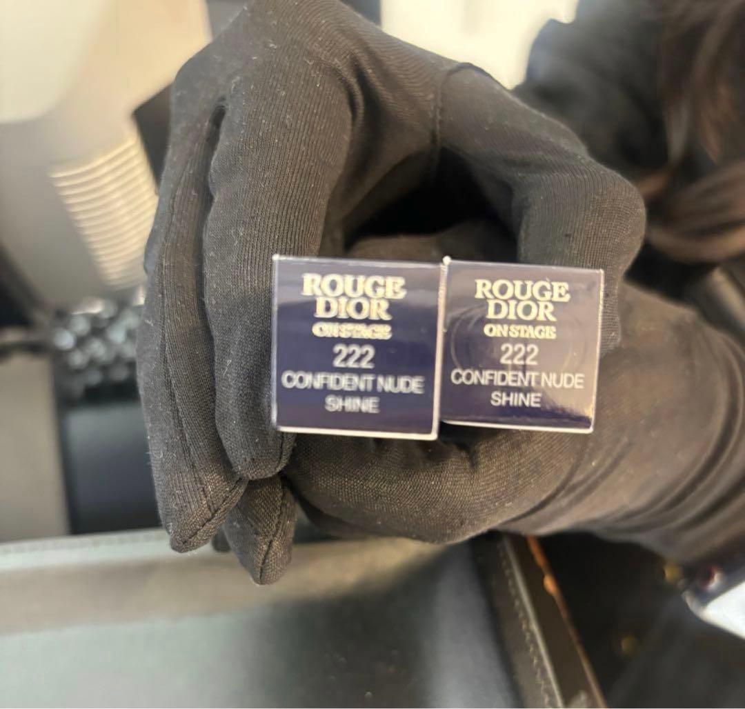 新品未使用　ルージュ ディオール オン ステージ 222 コンフィデントヌード