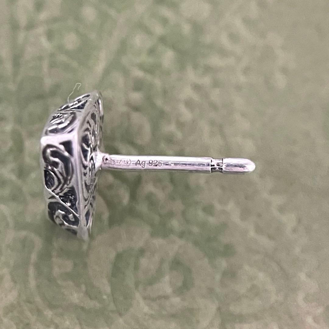 【極美品】グッチ　ハートピアス片耳　アラベスク　メンズ/レディース