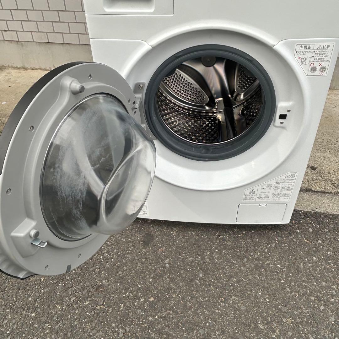 ドラム式洗濯乾燥機 アイリスオーヤマCDK842-W 2023年製8kg送料込み