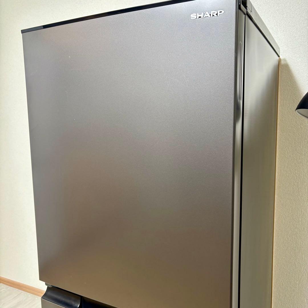 2024年 冷蔵庫 一人暮らし 単身用 小型 3ヶ月保証送料無料 シャープ 美品