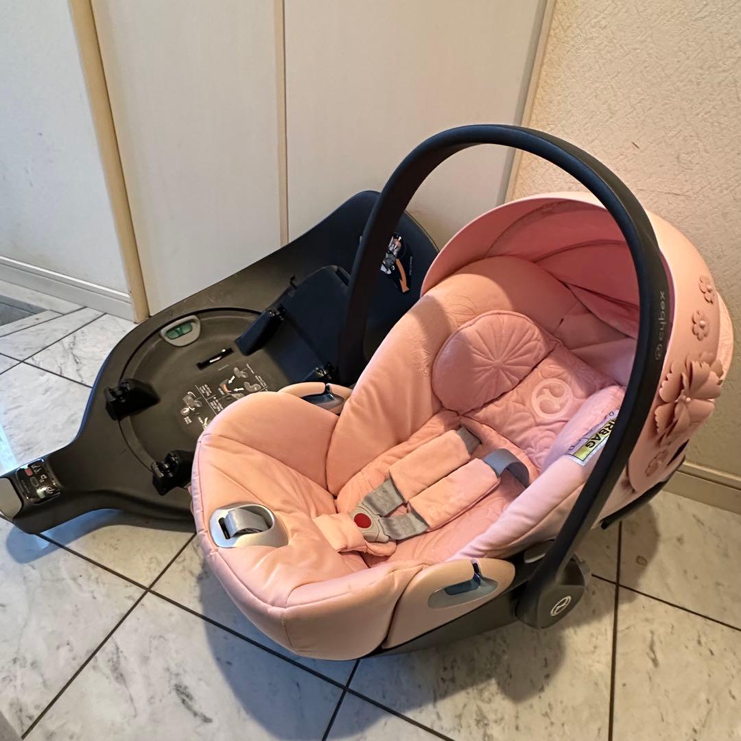 cybex cloud z i-size ＆ベースz シンプリーフラワーズ
