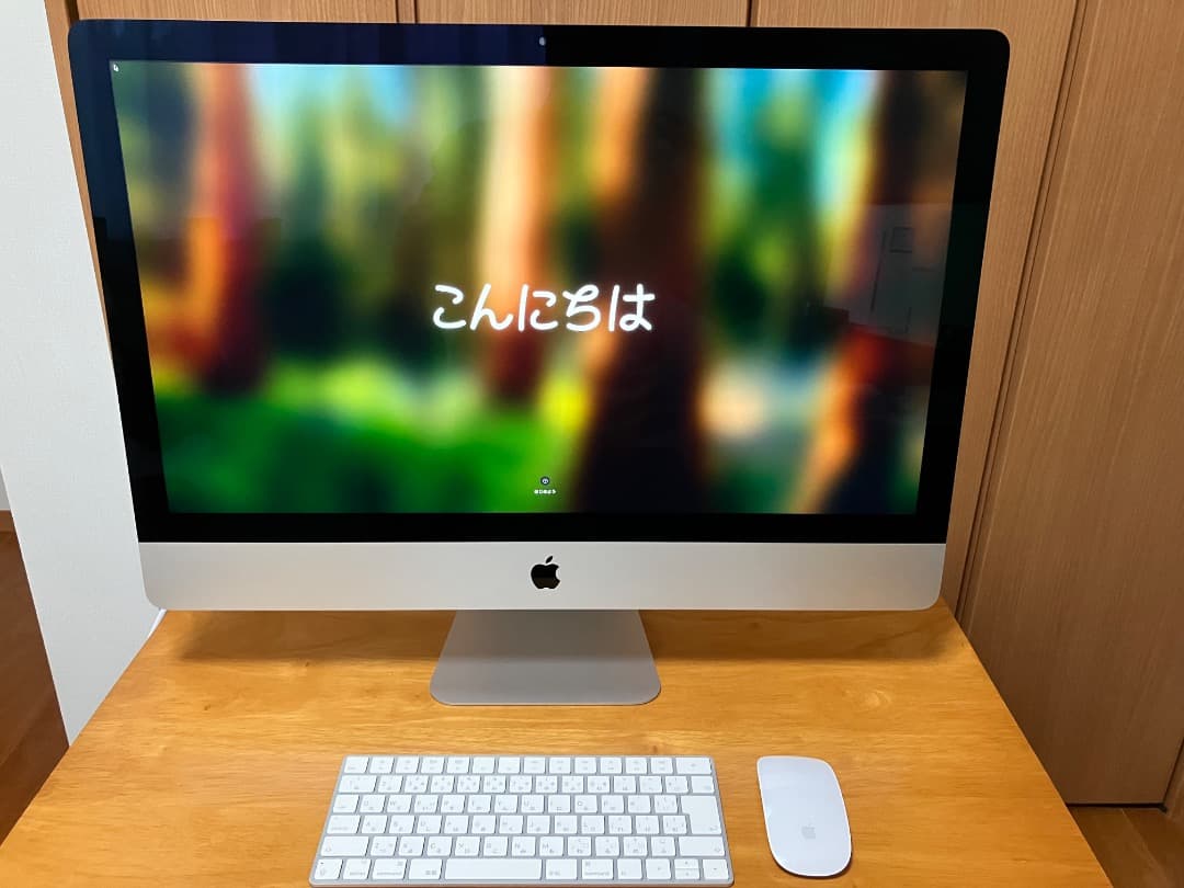 Apple iMac 5K 27インチ 2019 (メモリ40GB)本体と付属品