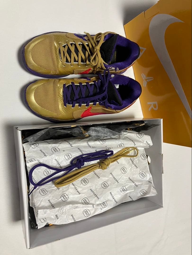 KOBE5ProtroNike×Undefeated26cmコービー5 プロトロ