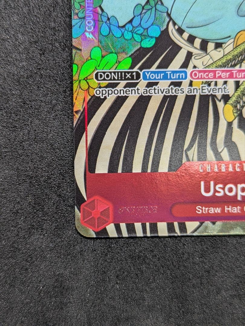 ワンピースカード　1stAnniversary　英語版　ウソップ 浮世絵