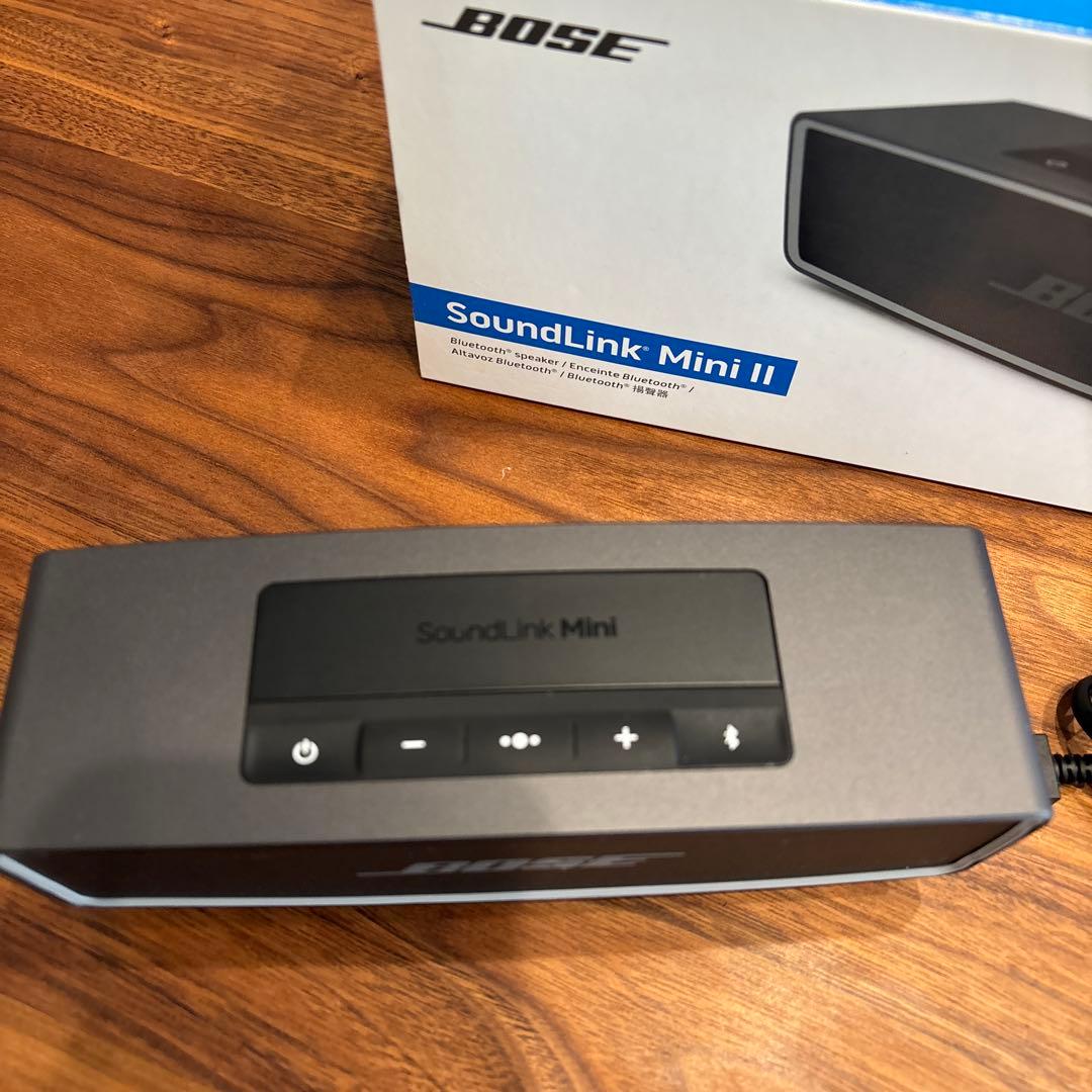 美品　箱付き　Bose SoundLink Mini II ワイヤレススピーカー