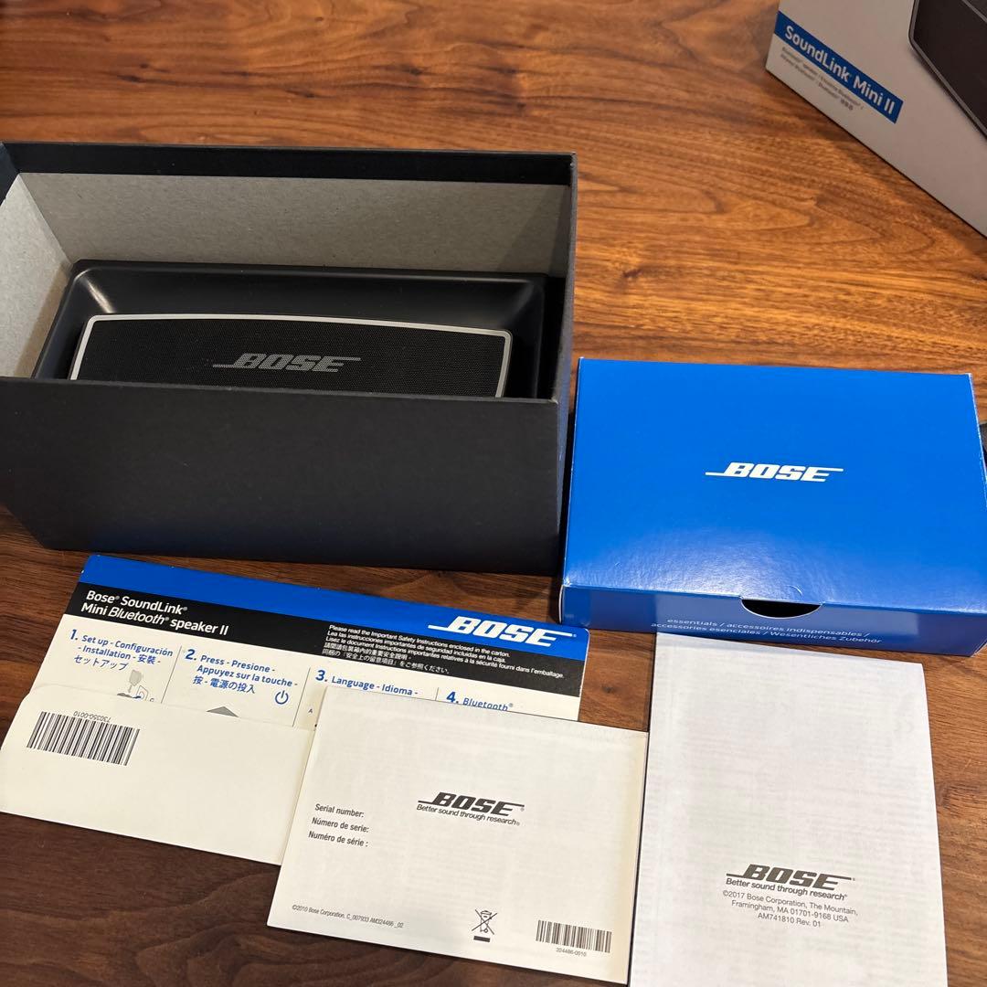美品　箱付き　Bose SoundLink Mini II ワイヤレススピーカー