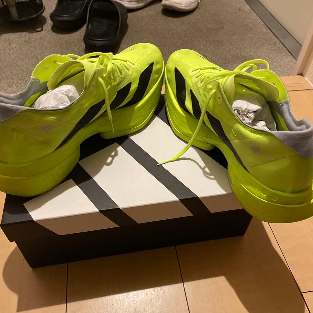 adidas PRO4 蛍光イエロー カラー27cm