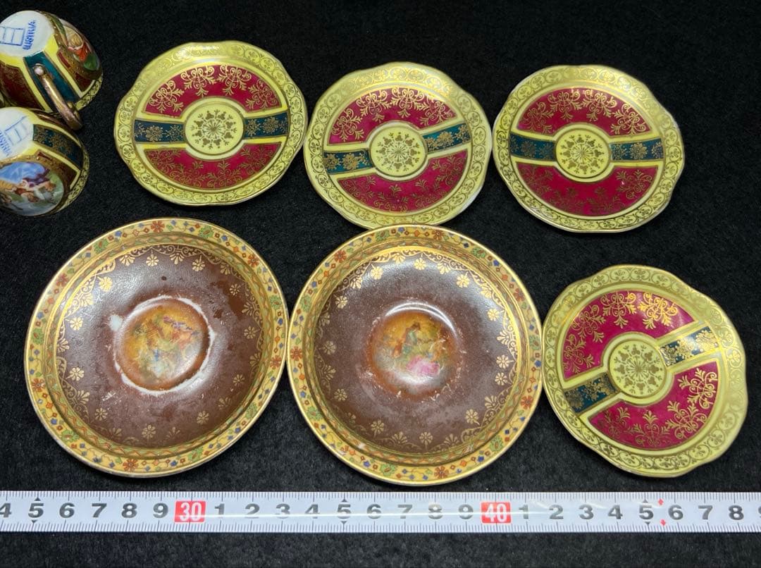 専用アンティーク　オーストリア　カップ&ソーサーセット　東Y7-1126①