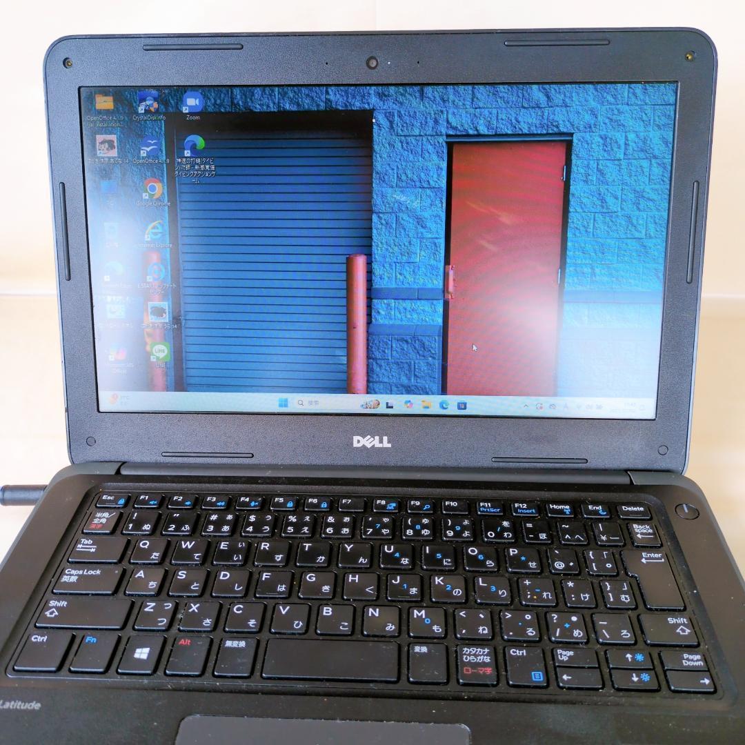 DELL ノートパソコン windows11 SSD新品 8GB webカメラ付