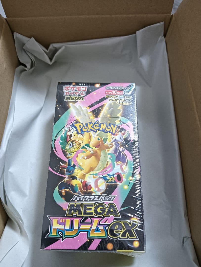 シュリンクつき　ポケモンカード　ハイクラスパックMEGA(メガ)ドリームex