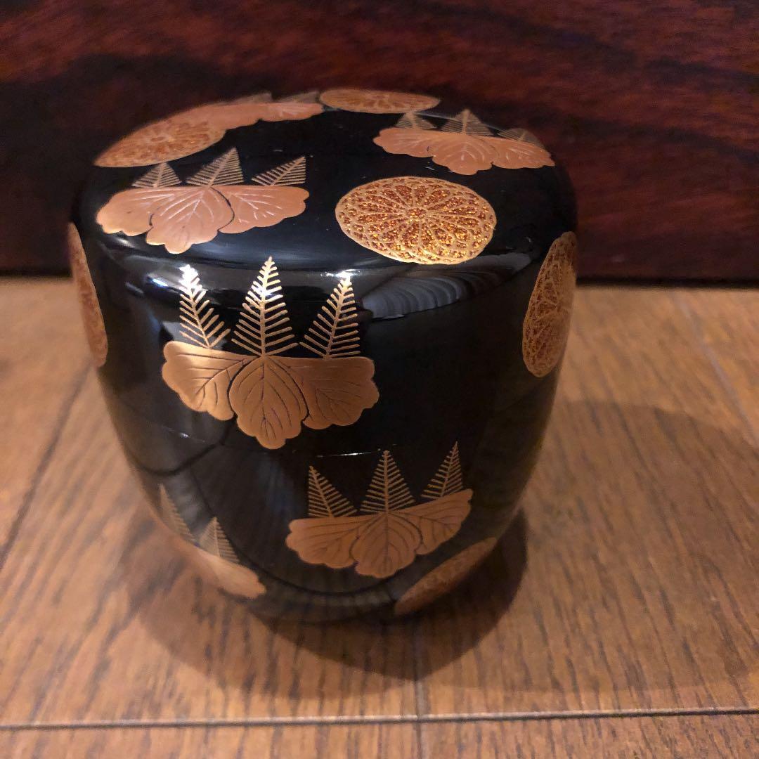 茶道具 新品未使用 棗 なつめ 高台寺蒔絵