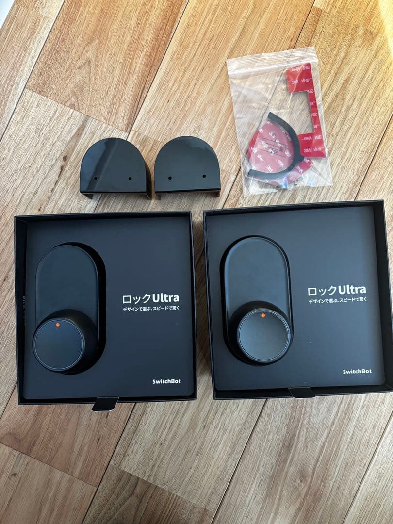 た*ん様 SwitchBot ロックUltra2個、顔認証パッド、高さ調整パーツ