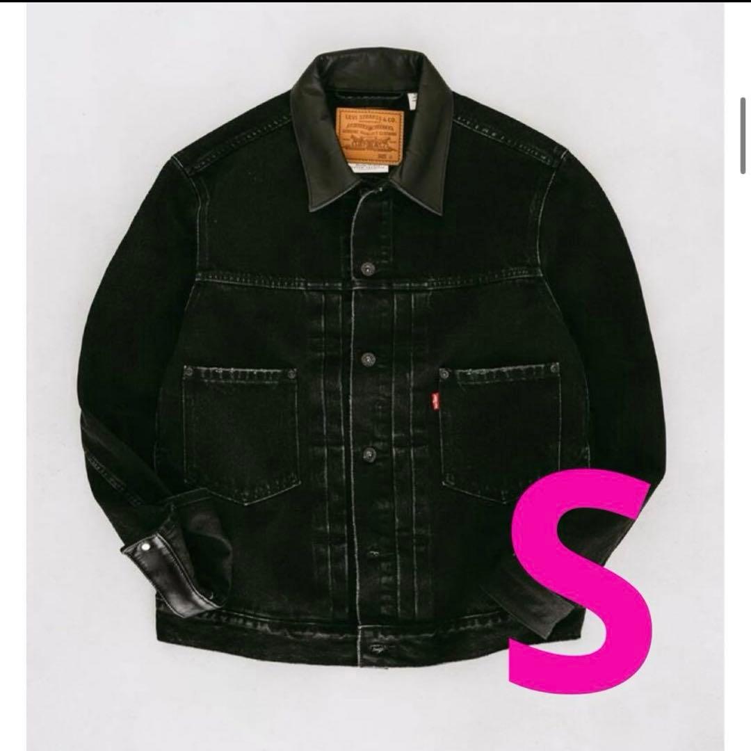 Levi’s × EDIFICE 襟レザートラッカー ジャケット