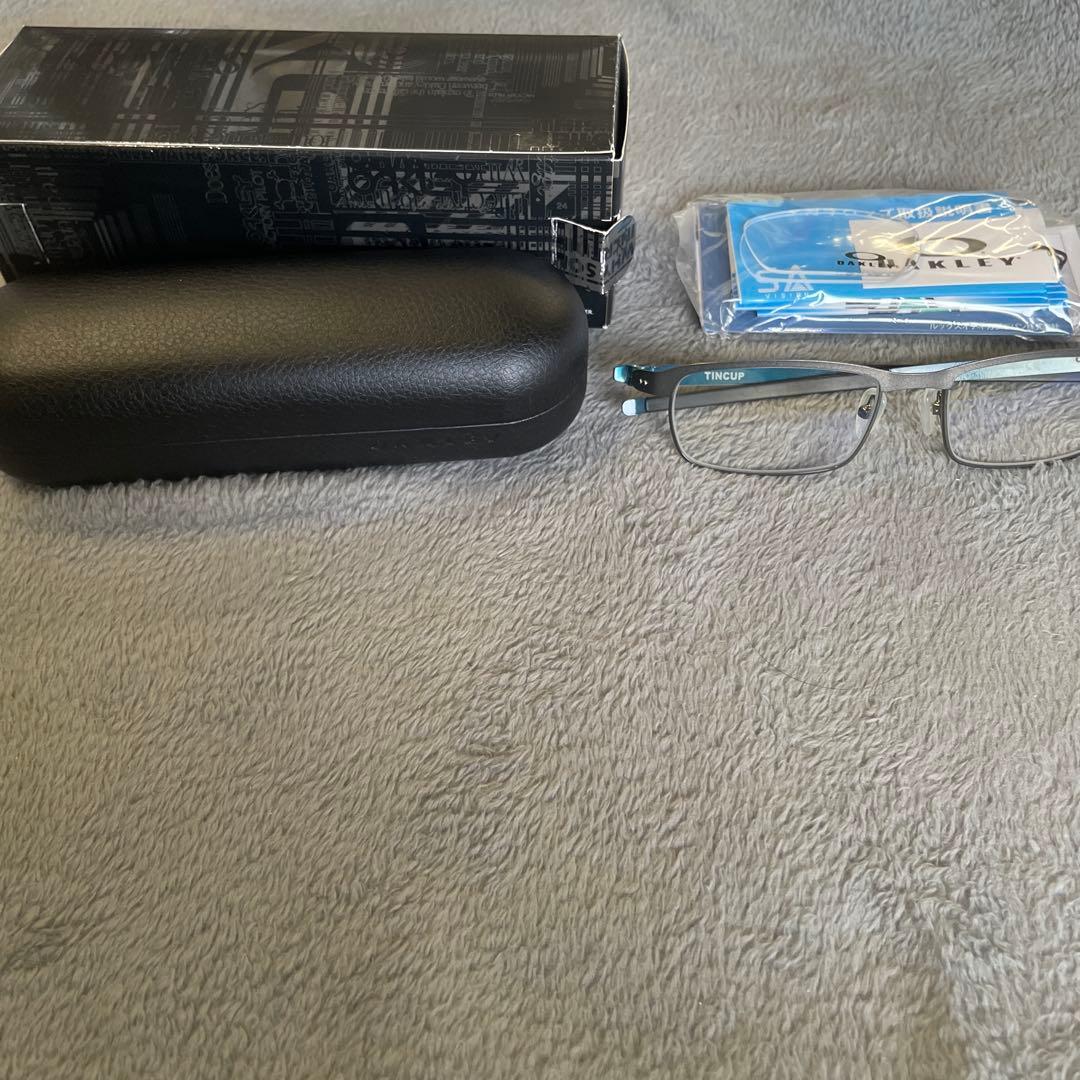 オークリー　oakley tincupチタンメガネ　サングラス　フルセット