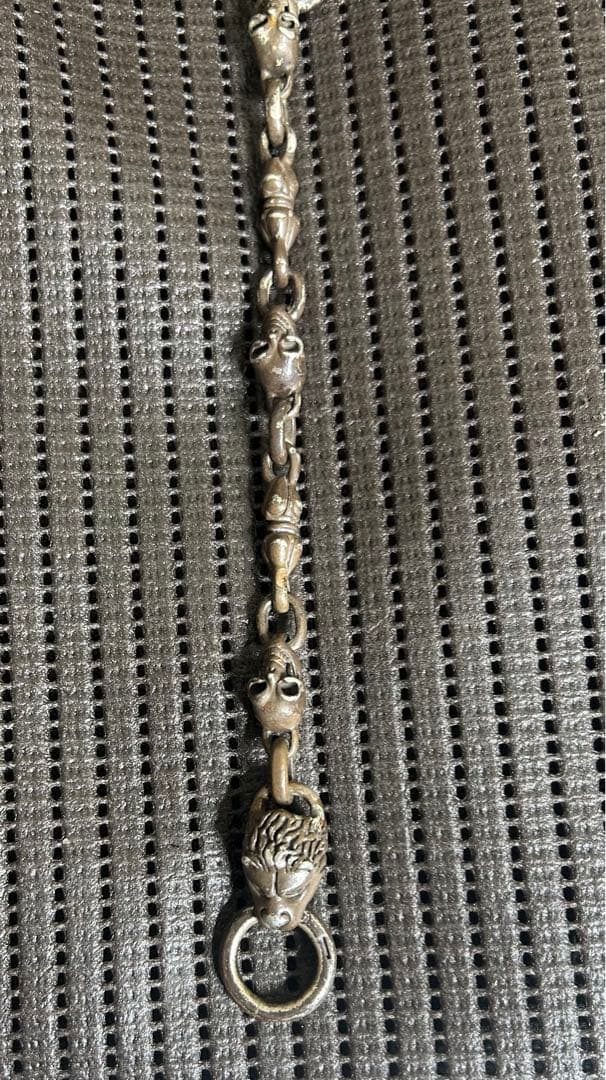 ガボール タイプ　ウォレットチェーン　ライオンブレスレット　KOO