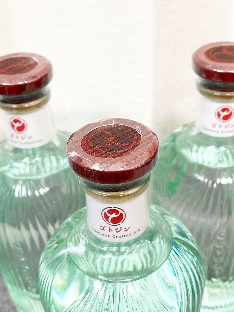 GOTOGIN the origin ゴトジン 五島つばき蒸溜所 3本