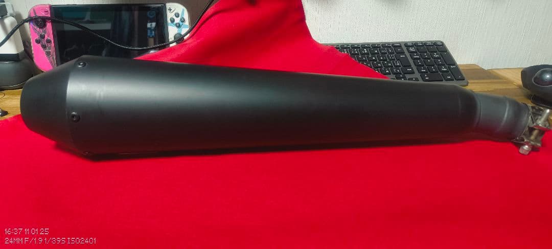 凹み無し！レブル MC49オーバーレーシング SSメガホンマフラー スリップオン