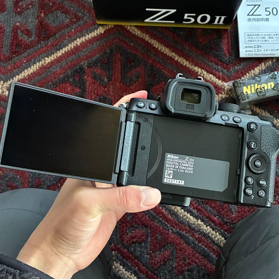 Nikon Z50II ボディ 本体 純正バッテリー　元箱・付属品　FTZ 付き